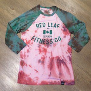 Outdoor Apparel Tie Dye Baseball T-shirt